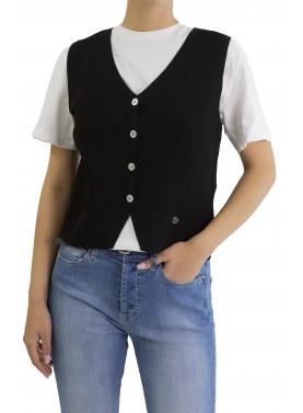 Gilet senza maniche scollo a v Please 
